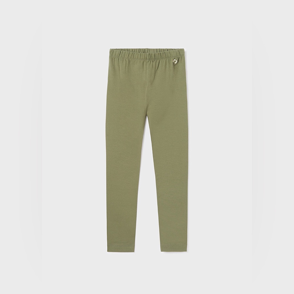 Mayoral Olive Green Kids Leggings